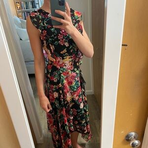 BCBG brand new floral dress.  Perfect for a wedding, bridal or baby shower